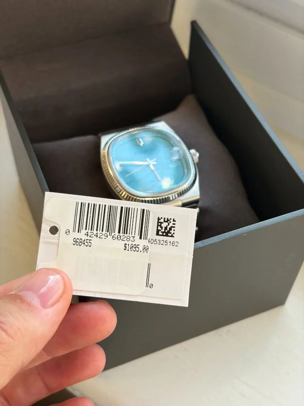 Bulova x Complecto Super Seville Turquoise Stone Dial Precisionist 37.5mm 96B455